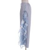 揺蕩う海月ラッフルワイドパンツ | axes femme | 詳細画像10