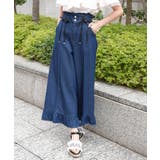 ハイウエストワイドデニムパンツ | axes femme | 詳細画像1 