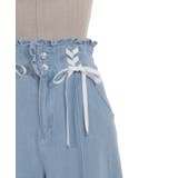 ハイウエストワイドデニムパンツ | axes femme | 詳細画像22 