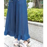 ハイウエストワイドデニムパンツ | axes femme | 詳細画像5 