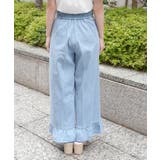 ハイウエストワイドデニムパンツ | axes femme | 詳細画像7 