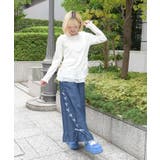 レースアップフレアデニムパンツ | axes femme | 詳細画像10
