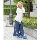 レースアップフレアデニムパンツ | axes femme | 詳細画像11