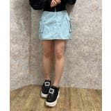 サックス | カーゴミニスカート | axes femme