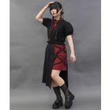 クロスベルト麻雀牌刺繍スカート | axes femme | 詳細画像12 