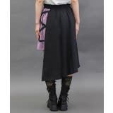 クロスベルト麻雀牌刺繍スカート | axes femme | 詳細画像7 