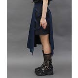 クロスベルト麻雀牌刺繍スカート | axes femme | 詳細画像9 