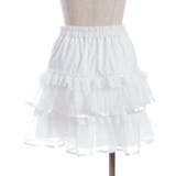 ボリュームティアードミニスカート | axes femme | 詳細画像18 