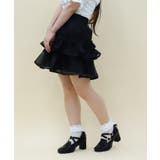 ボリュームティアードミニスカート | axes femme | 詳細画像5 