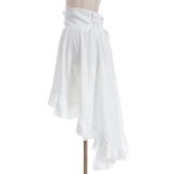 ベルト風フィッシュテールスカート | axes femme | 詳細画像3 