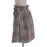 Wリボン起毛チェックミニスカート | axes femme | 詳細画像10