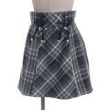 Wリボン起毛チェックミニスカート | axes femme | 詳細画像17