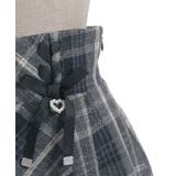 Wリボン起毛チェックミニスカート | axes femme | 詳細画像20