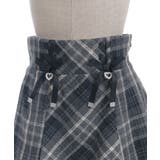 Wリボン起毛チェックミニスカート | axes femme | 詳細画像22