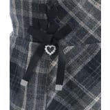 Wリボン起毛チェックミニスカート | axes femme | 詳細画像23