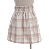 Wリボン起毛チェックミニスカート | axes femme | 詳細画像4