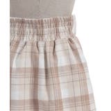 Wリボン起毛チェックミニスカート | axes femme | 詳細画像8