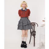 イレヘムティアードミニスカート | axes femme | 詳細画像4 