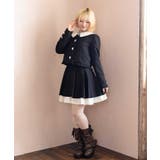 バイカラータックミニスカート | axes femme | 詳細画像7