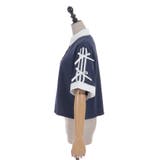 バイカラーシャツポロプルオーバー | axes femme | 詳細画像19 