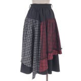 チェックランダムフリルスカート | axes femme | 詳細画像20 