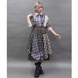 チェックランダムフリルスカート | axes femme | 詳細画像9 