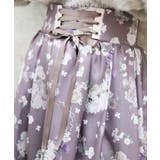 ローズリース柄スカート | axes femme | 詳細画像6