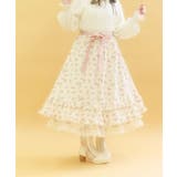 ミニチュアローズ柄スカート | axes femme | 詳細画像5