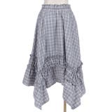 チェックギャザーイレヘムスカート | axes femme | 詳細画像17 