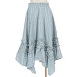 チェックギャザーイレヘムスカート | axes femme | 詳細画像25 