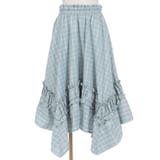 チェックギャザーイレヘムスカート | axes femme | 詳細画像8 