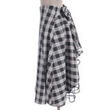 リボン付バックフリルスカート | axes femme | 詳細画像25