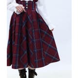 フリルサス付ハイウエストスカート | axes femme | 詳細画像12 