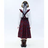 フリルサス付ハイウエストスカート | axes femme | 詳細画像3 