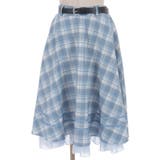 ベルト付きサーキュラースカート | axes femme | 詳細画像13 