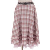 ベルト付きサーキュラースカート | axes femme | 詳細画像26 