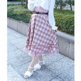 ベルト付きサーキュラースカート | axes femme | 詳細画像5 