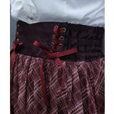 チェックチュールロングスカート | axes femme | 詳細画像9 