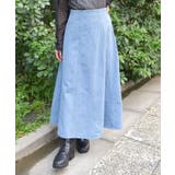 ブリーチ | バックリボンデニムスカート | axes femme