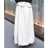 生成り | パイピングバルーンスカート | axes femme