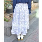 サクラ柄フレアスカート | axes femme | 詳細画像10 