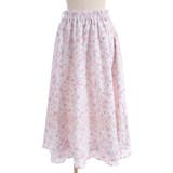 サクラ柄フレアスカート | axes femme | 詳細画像20 