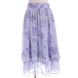 紫陽花柄シアーストライプSK | axes femme | 詳細画像17