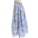 金木犀柄タックスカート | axes femme | 詳細画像10