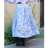 金木犀柄タックスカート | axes femme | 詳細画像8