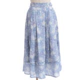 金木犀柄タックスカート | axes femme | 詳細画像9