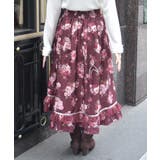 ローズ・オン・フルールスカート | axes femme | 詳細画像3 