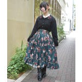 ローズ・オン・フルールスカート | axes femme | 詳細画像6 