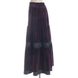 ベロアティアードロングＳＫ | axes femme | 詳細画像18 