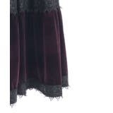 ベロアティアードロングＳＫ | axes femme | 詳細画像21 